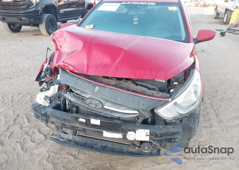 2017 Hyundai Accent Se z USA, uszkodzony, nr VIN KMHCT4AE6HU333423